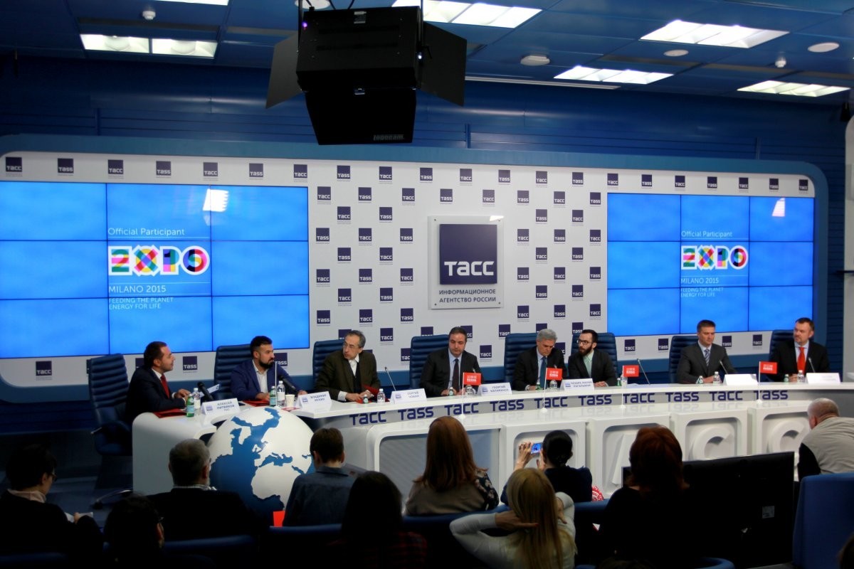 Сергей Чобан официально представил проект павильона России для EXPO-2015