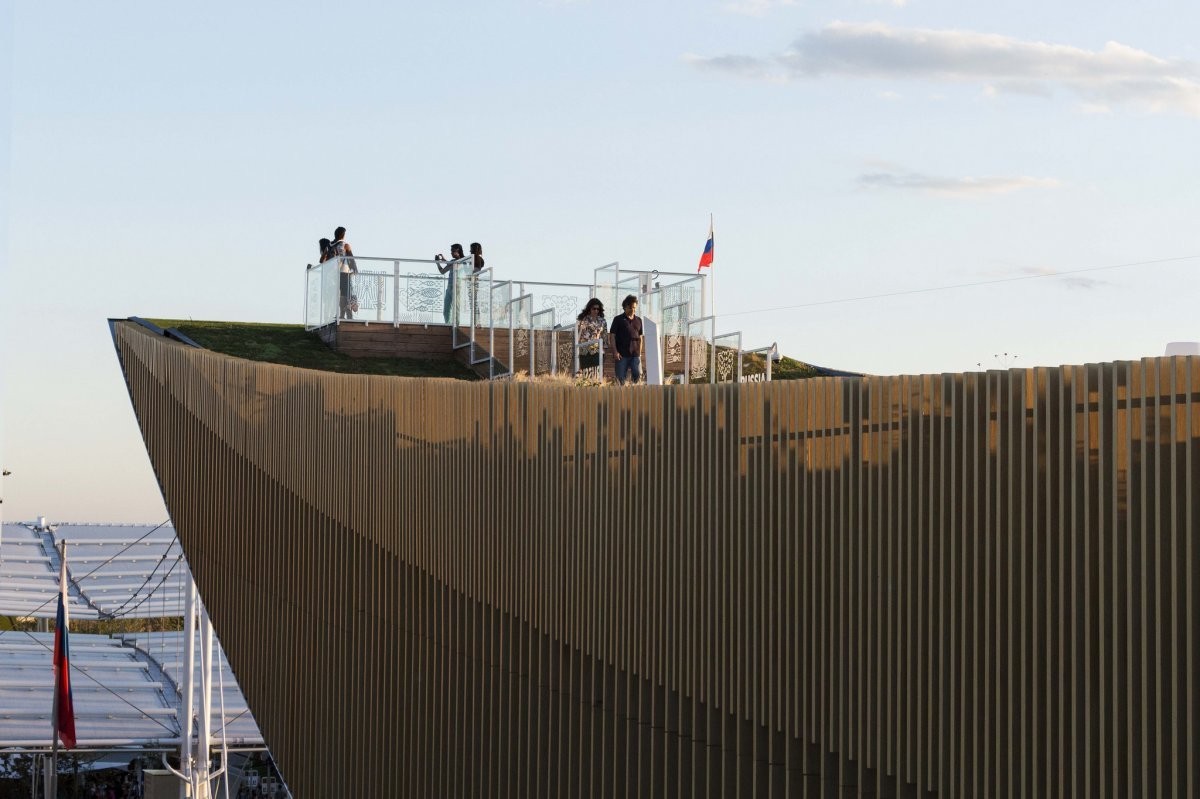 Дизайн экспозиционного пространства павильона России завоевал бронзовую награду Всемирной выставки ЭКСПО